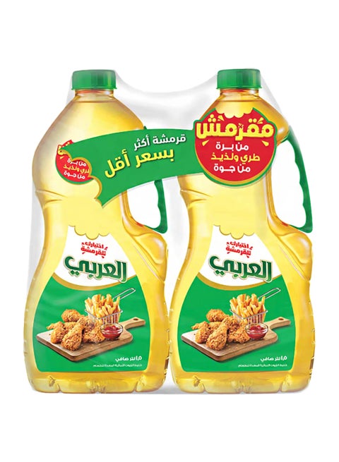Vegetable Oil, 1.5 Liter × 2