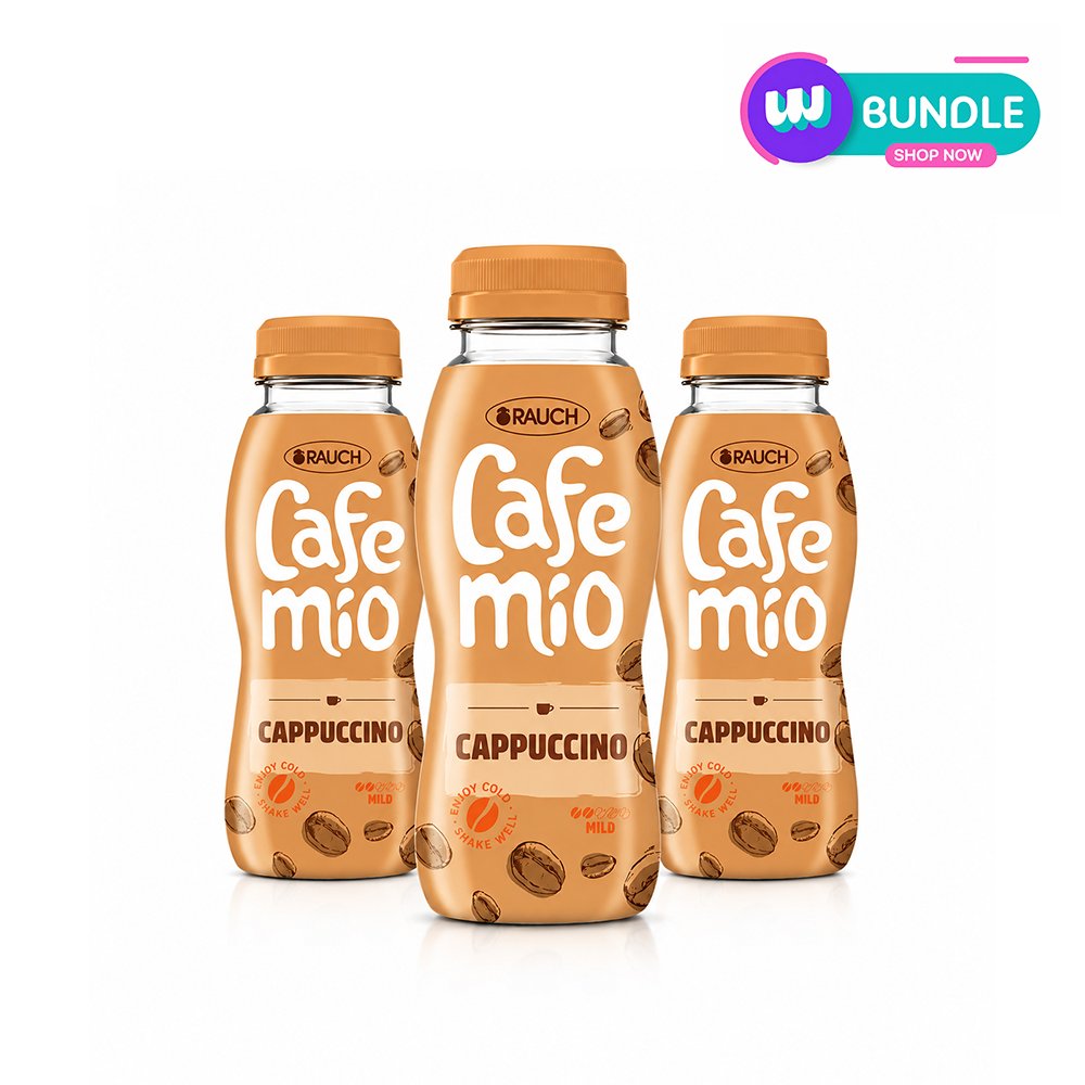 Cafemio Cappuccino 250 ML x3