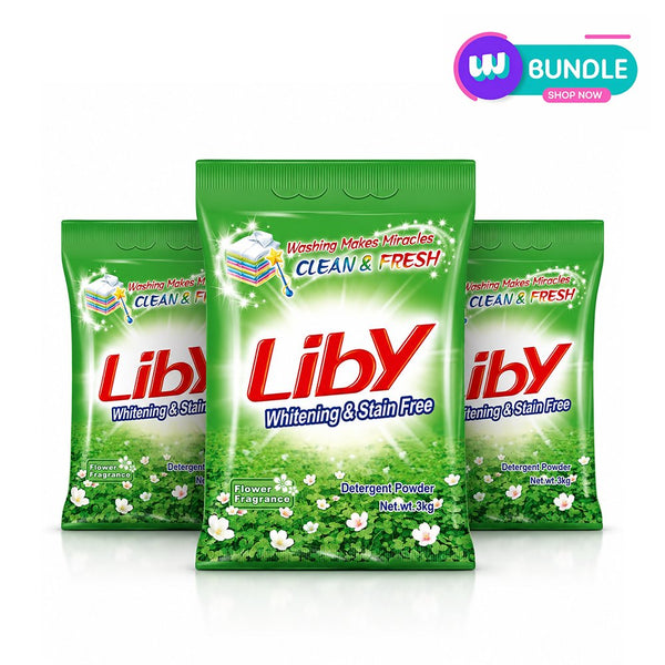 Liby Stain Removal Powder – 3 kg x3