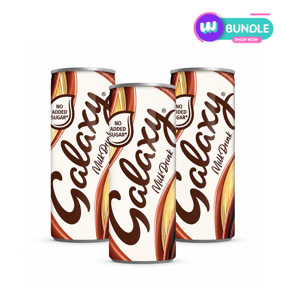 Galaxy Chocolate Milk 250Ml x3
