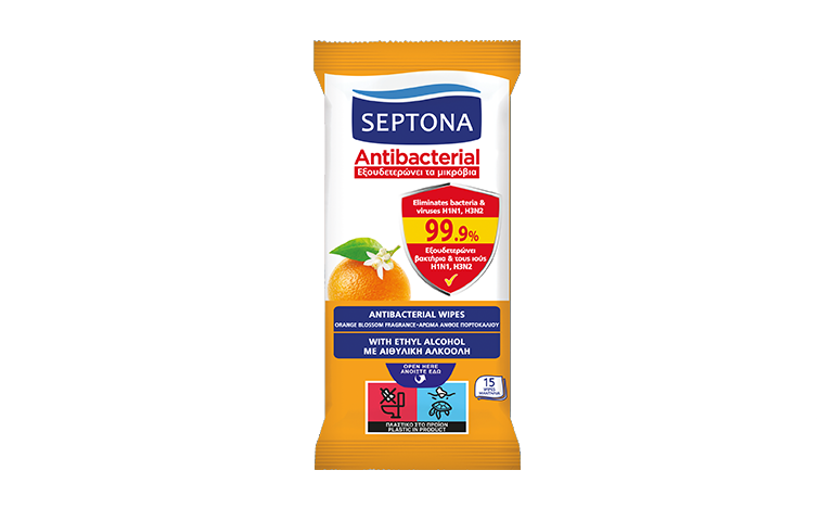 Refresh Wet Wipes Orange Blossom 15s