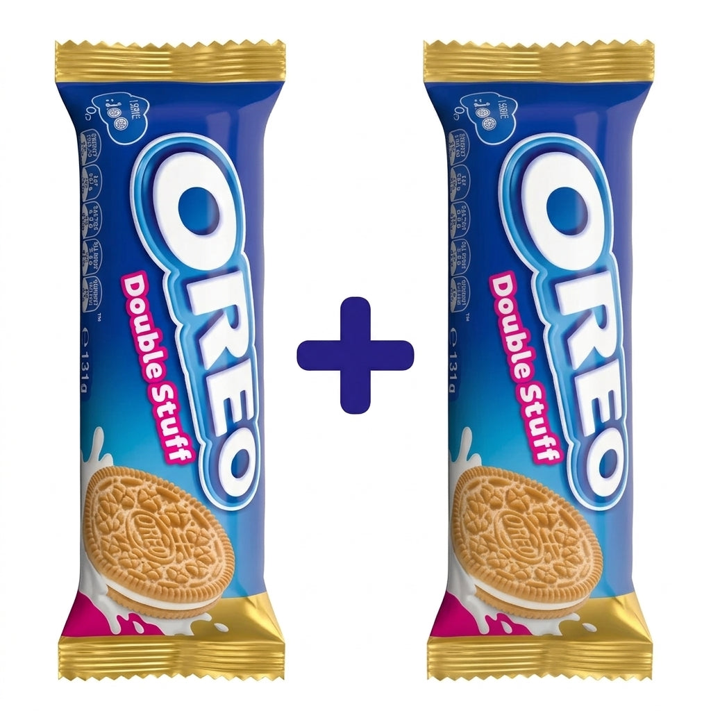 Oreo Double Stuff Caramilk Cookies 131g (1 + 1 free)