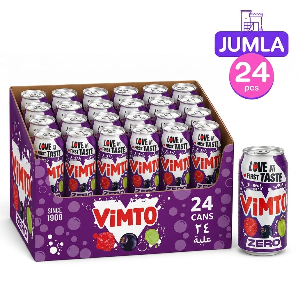 Vimto No Added Sugar 330 MI x24