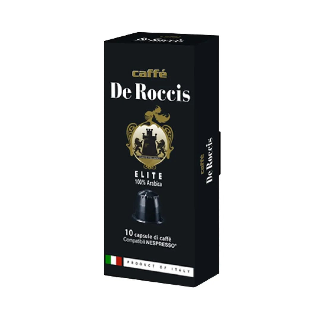 De Roccis Nespresso Elite Coffee Capsules 10 Capsules