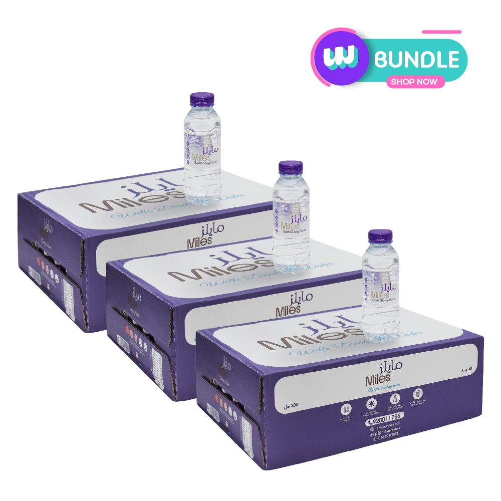 Miles Water 200 ML x144
