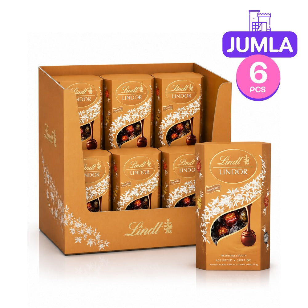 ليندت ليندور تشكيلة شوكولاتة 337 جم × 6