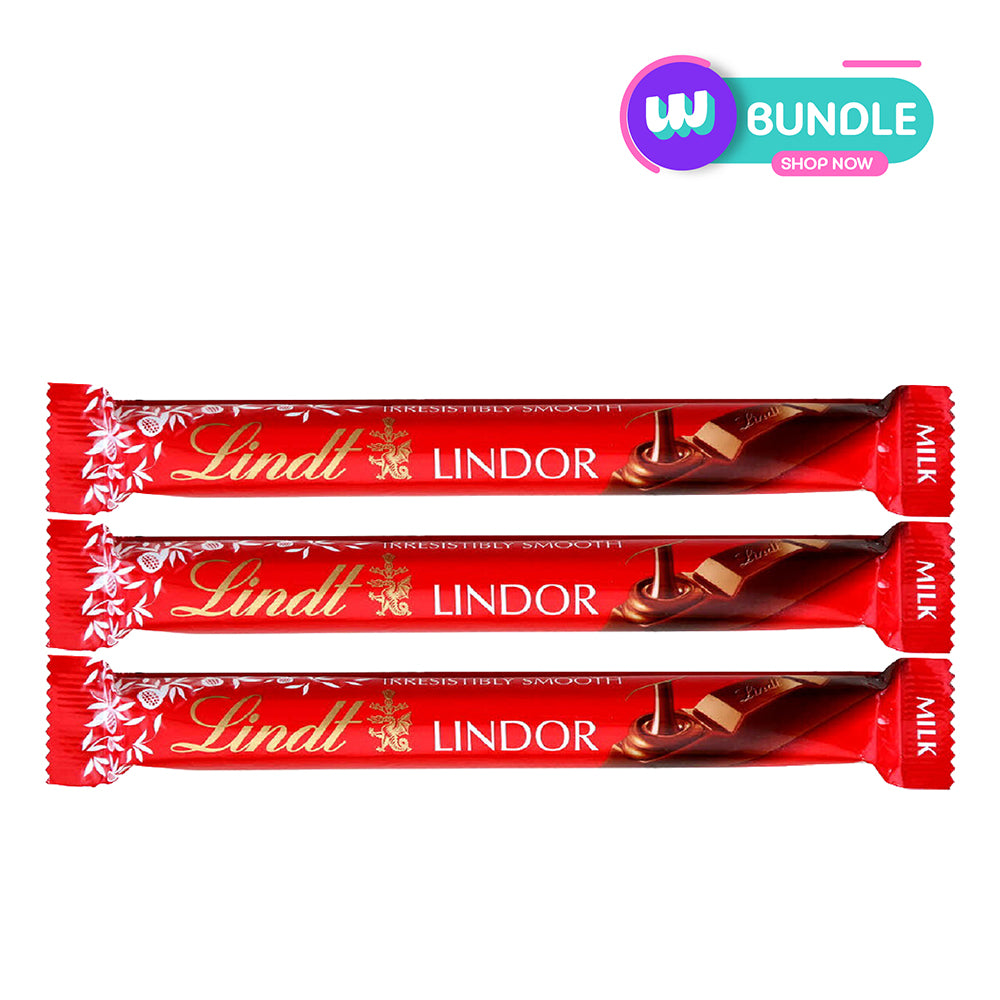 Lindt Lindor Milk Stick 38g x3