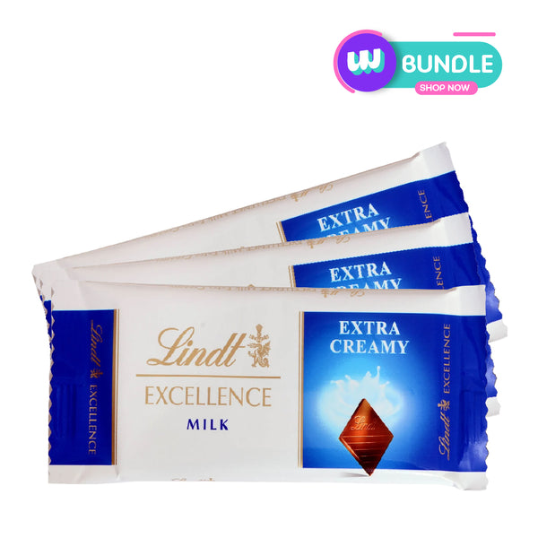 ليندت إكسلنس شوكولاتة بالحليب 35 جم × 3
