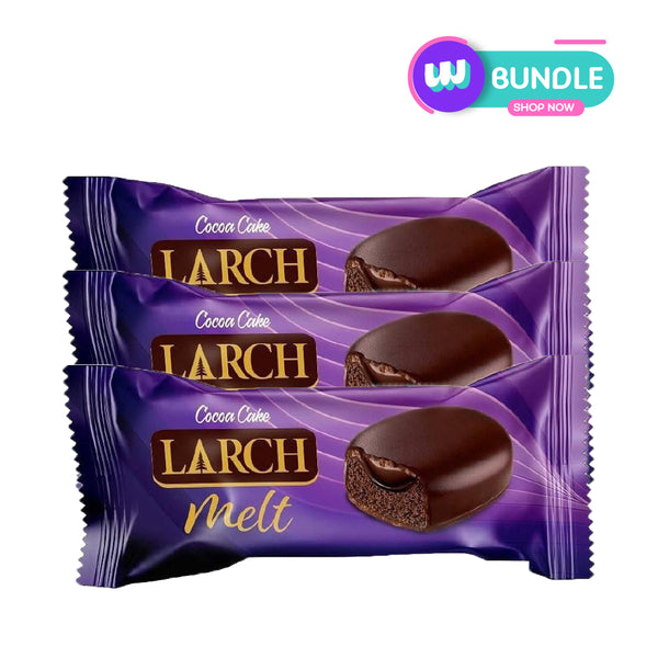 لارتش ميلت كيك الكاكاو محشو بصوص الشوكولاتة × 3