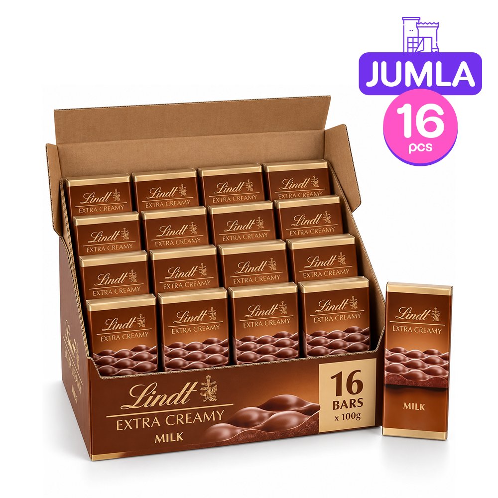 Lindt Extra Creamy Milk 80g x16