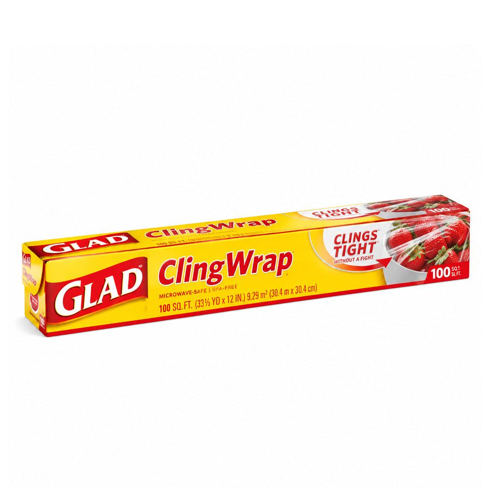 Glad Cling Wrap 100 sq.ft/roll