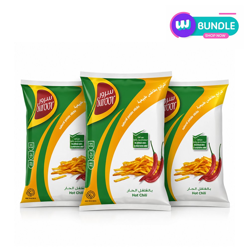 Suroor Sticks Hot Sauce 18G x3