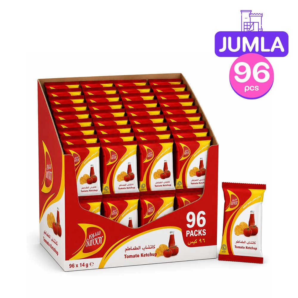 Suroor Chips Ketchup 14G x96