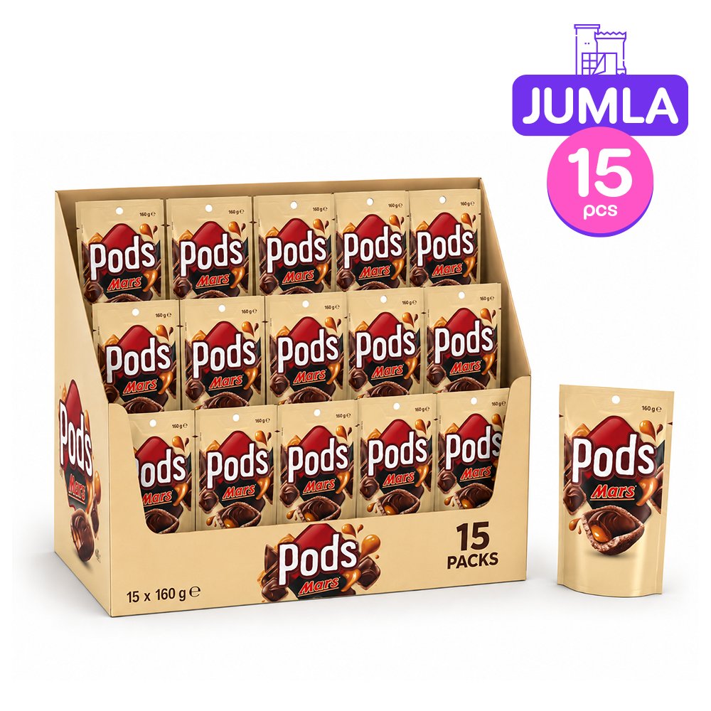 Pods Mars Chocolate Snack & Share Party Bag 160G x15