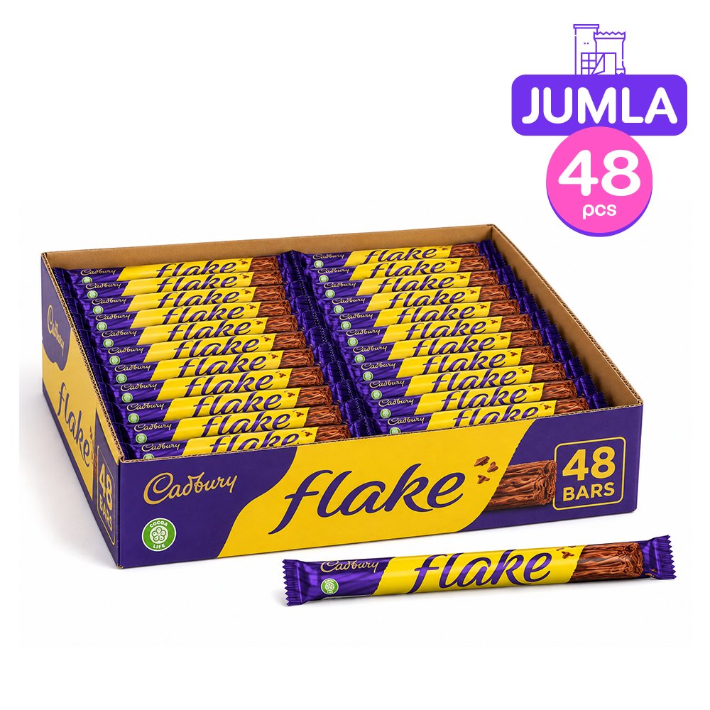 Cadbury Flake Chocolate Bar 32G x48