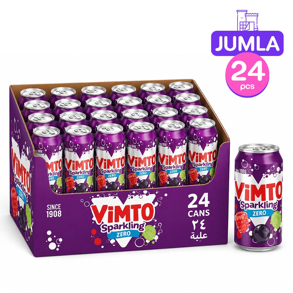 Vimto No Added Sugar 330 MI x24