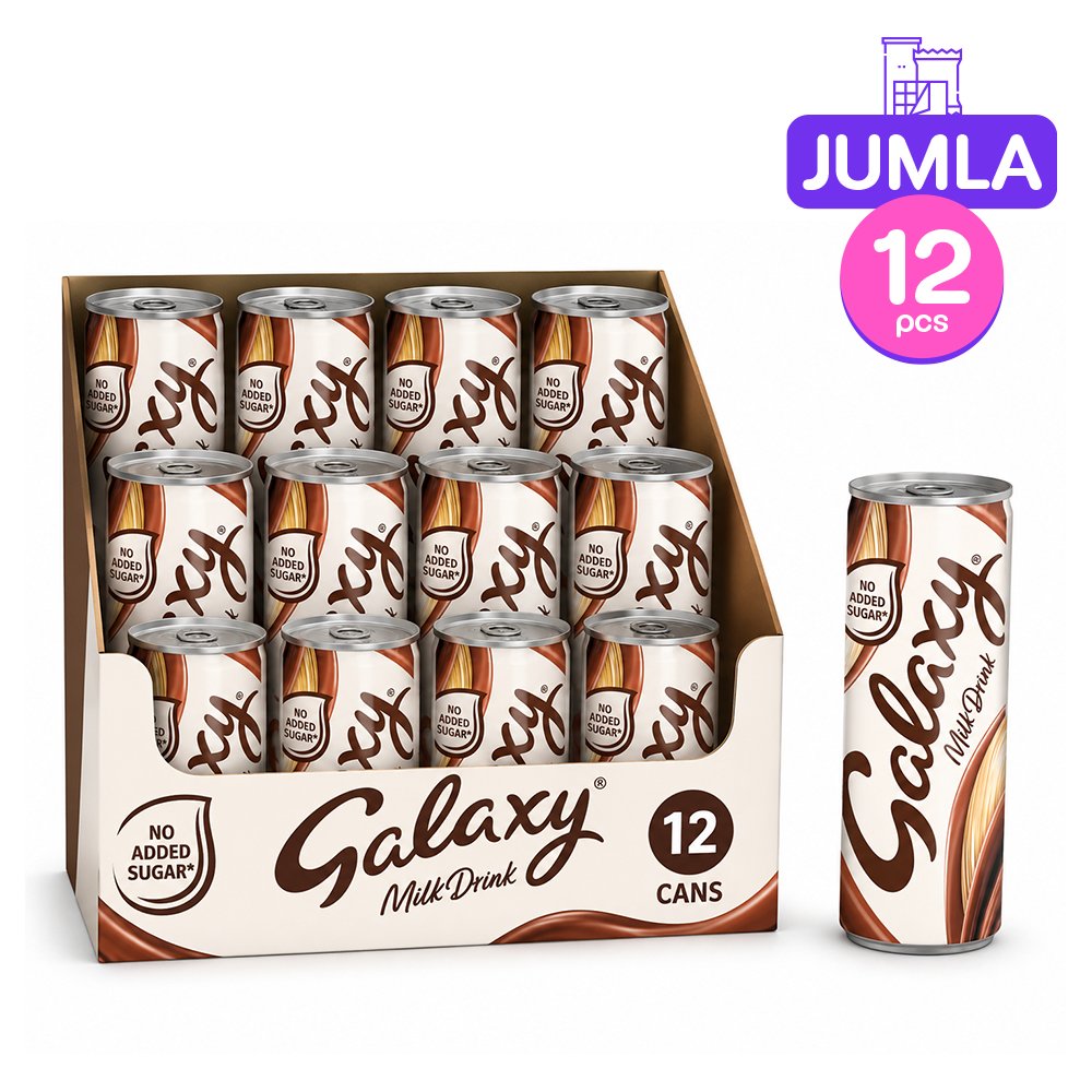 Galaxy Chocolate Milk 250Ml x12