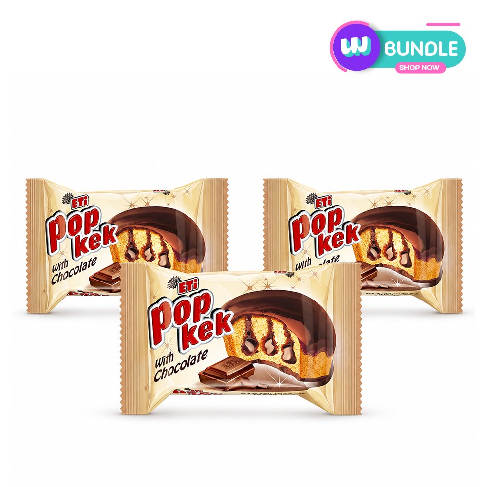 Eti Pop Kek Cocoa Cake 35g x3