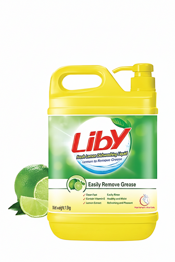 Liby Lemon Dishwashing Liquid – 1,500g