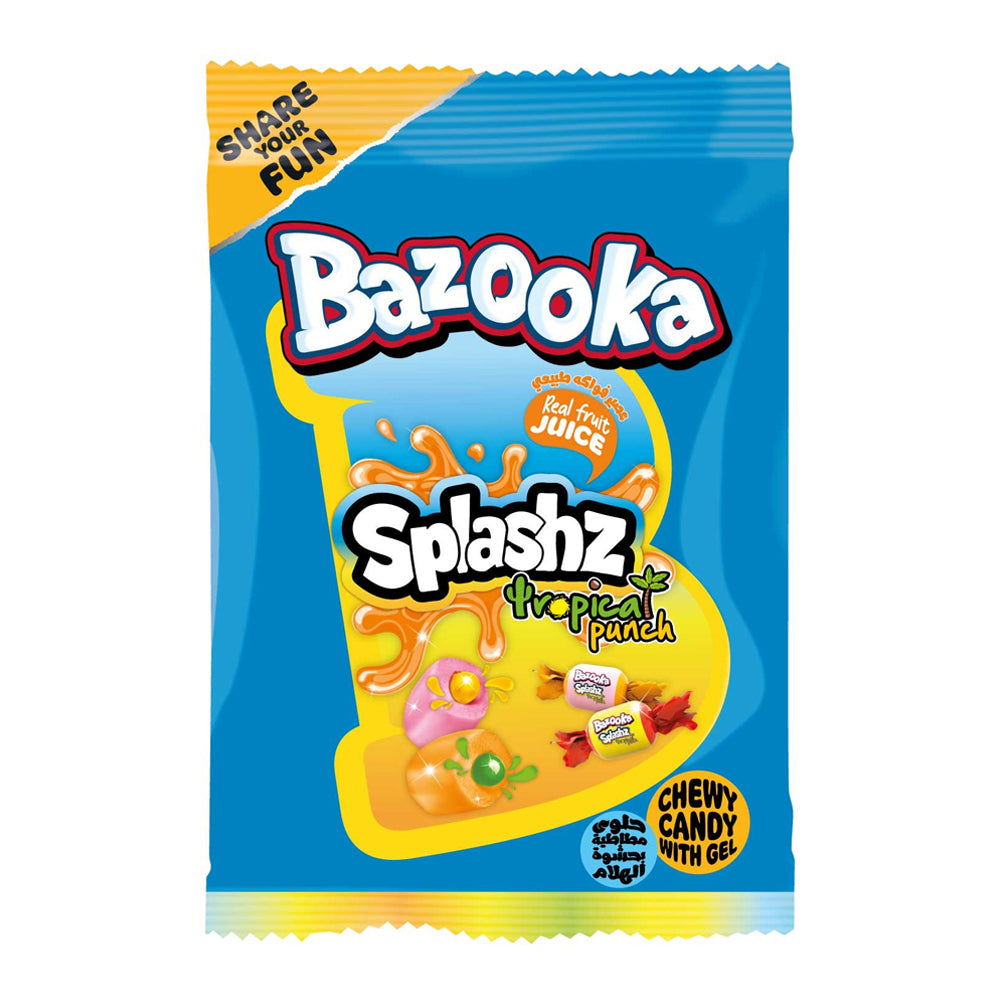 Bazooka Splashz Tropical 120G