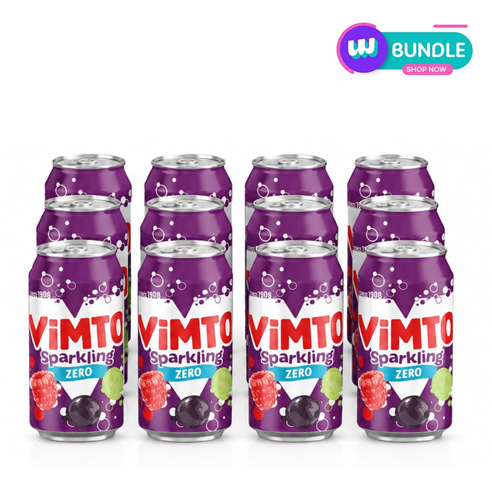 Vimto No Added Sugar 330 MI x12