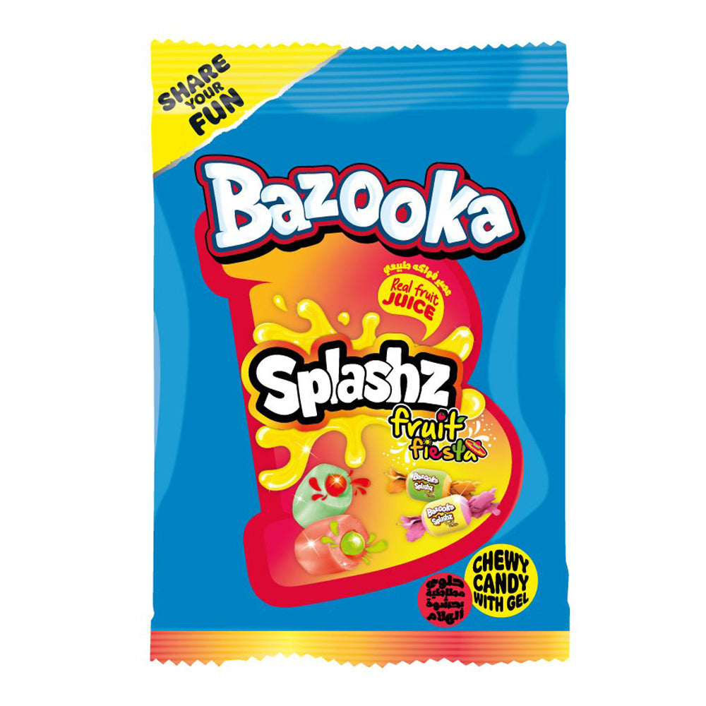 Bazooka Splashz Fruit 120G
