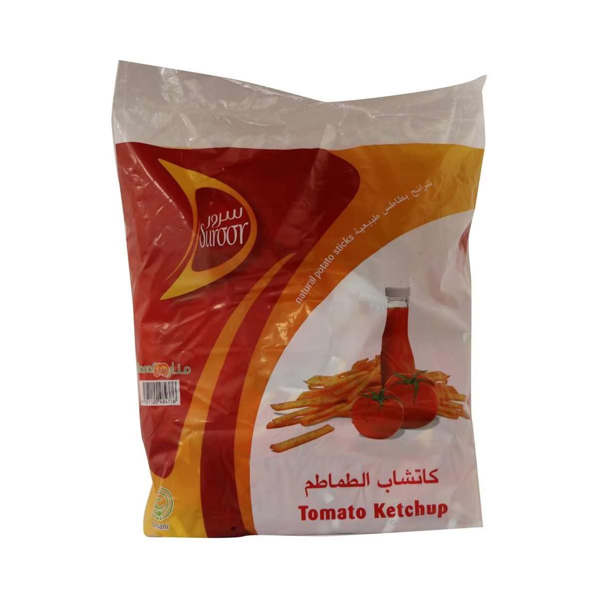 Suroor Potato Chips Tomato Ketchup 14G x24