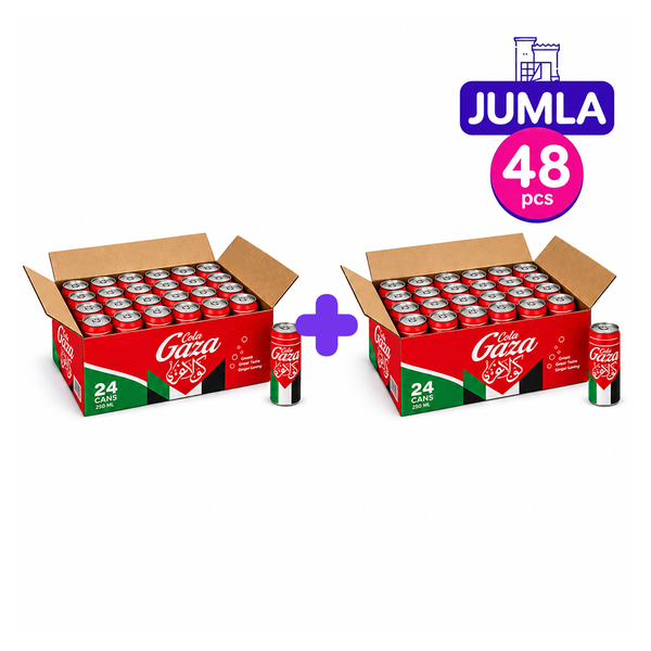 Gaza cola 250ml x24 (1 + 1 free)