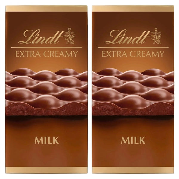 Lindt Extra Creamy Milk 80g x2