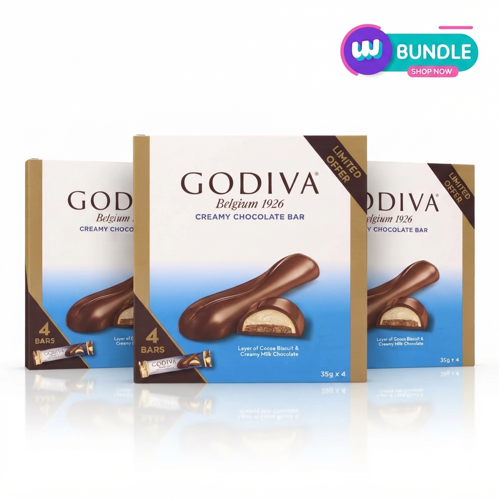 Godiva Creamy Chocolate Bar 35g x12