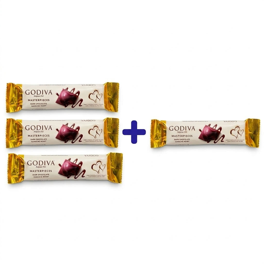 Godiva Dark Chocolate Ganache Heart 30g (Buy 3 + 1 Free)
