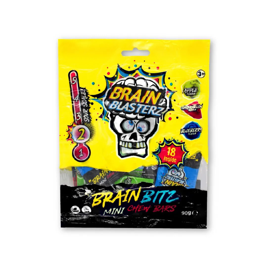 Brain Blasters Mix Mini Chew Bars 90 g