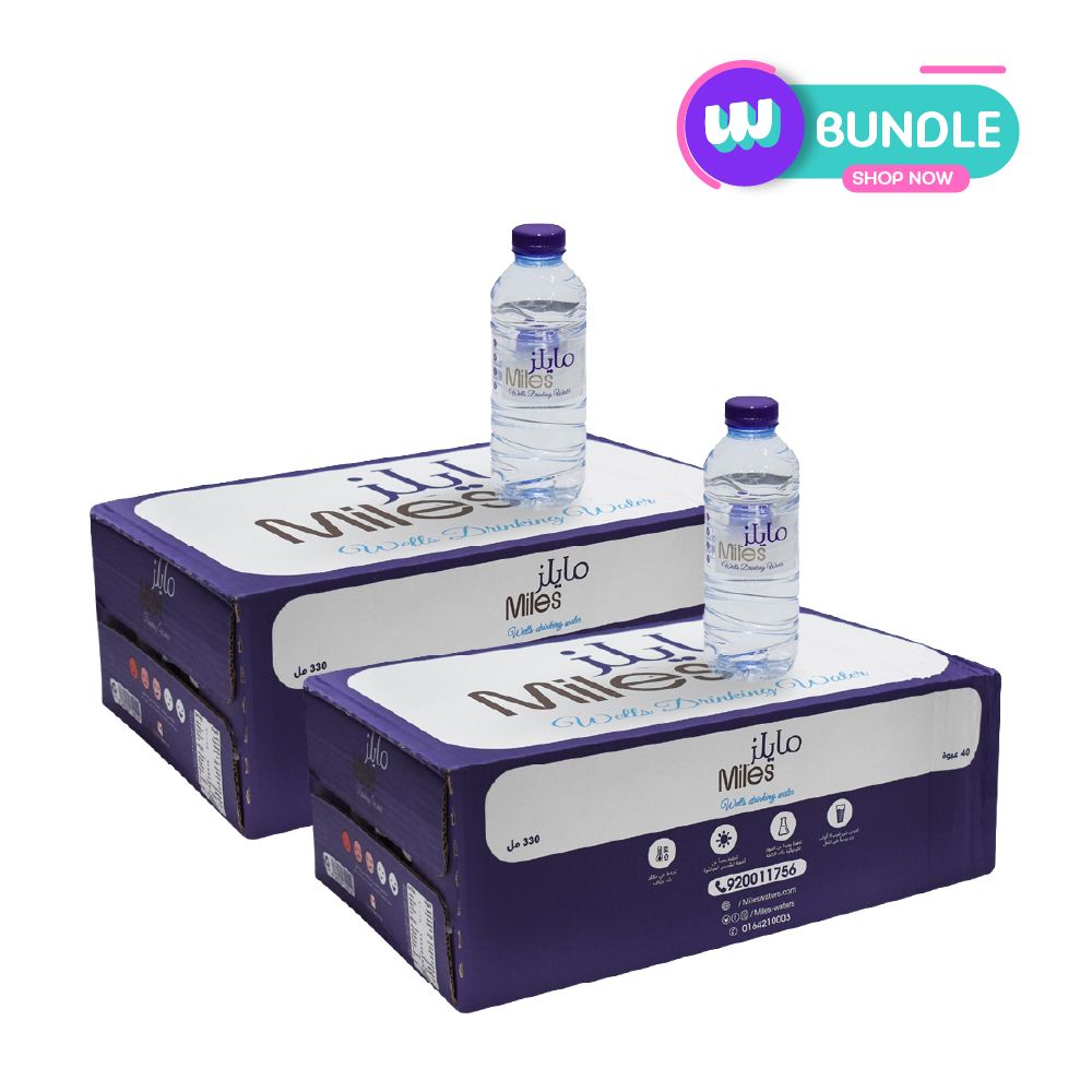 Miles Water 330 ML x80