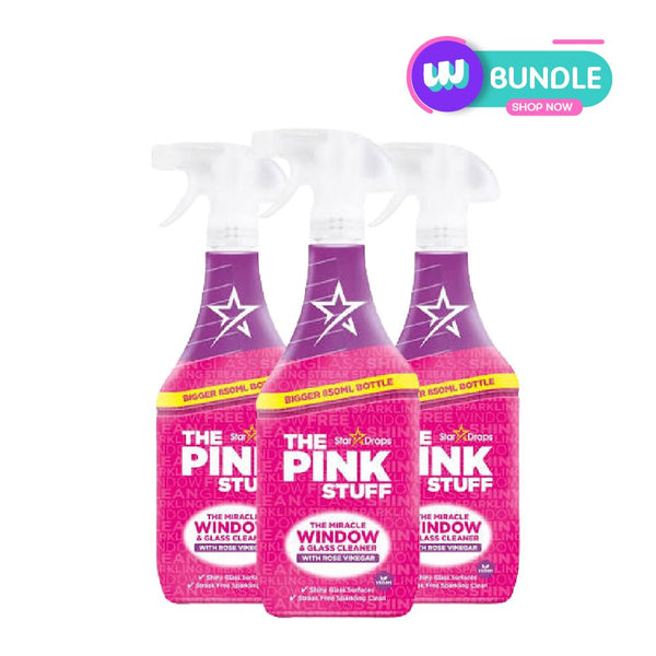 The Pink Stuff Window Clean 850ML x3