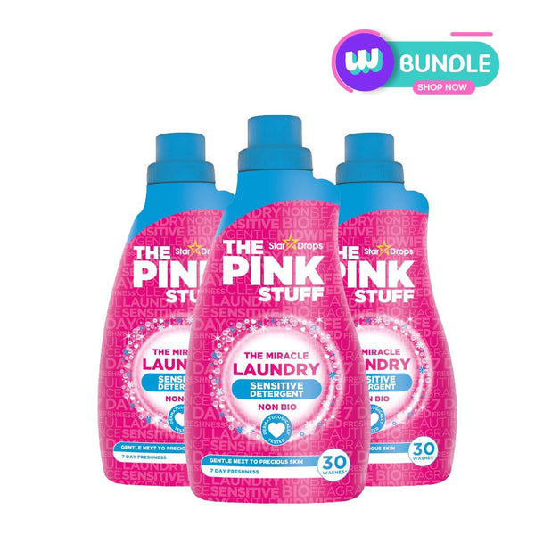 The Pink Stuff Laundry Liquid 960ML x3