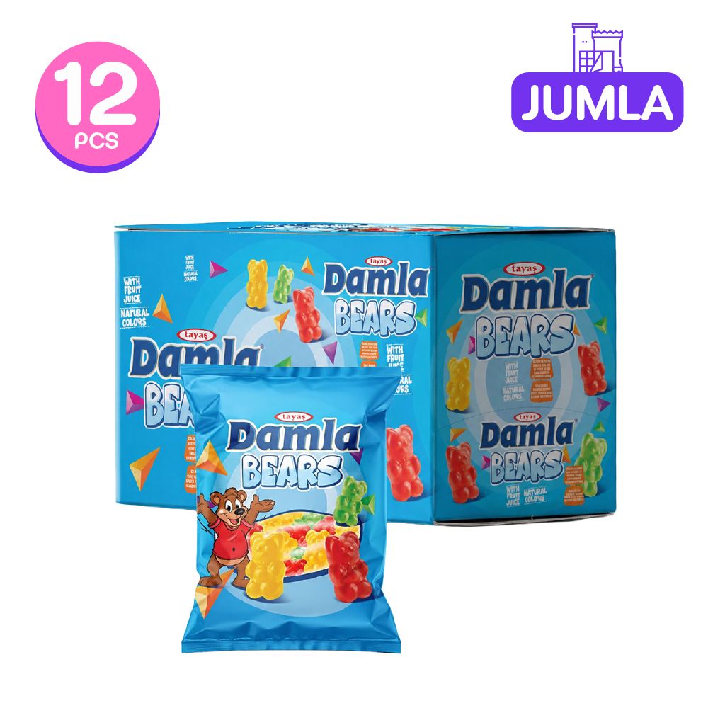 داملا جيلي على شكل دببة 80 جم × 12