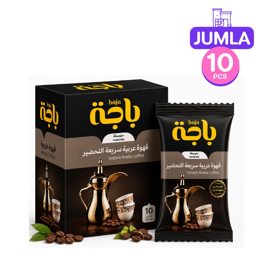 baja Instant Arabic Coffee Normal 30g x10