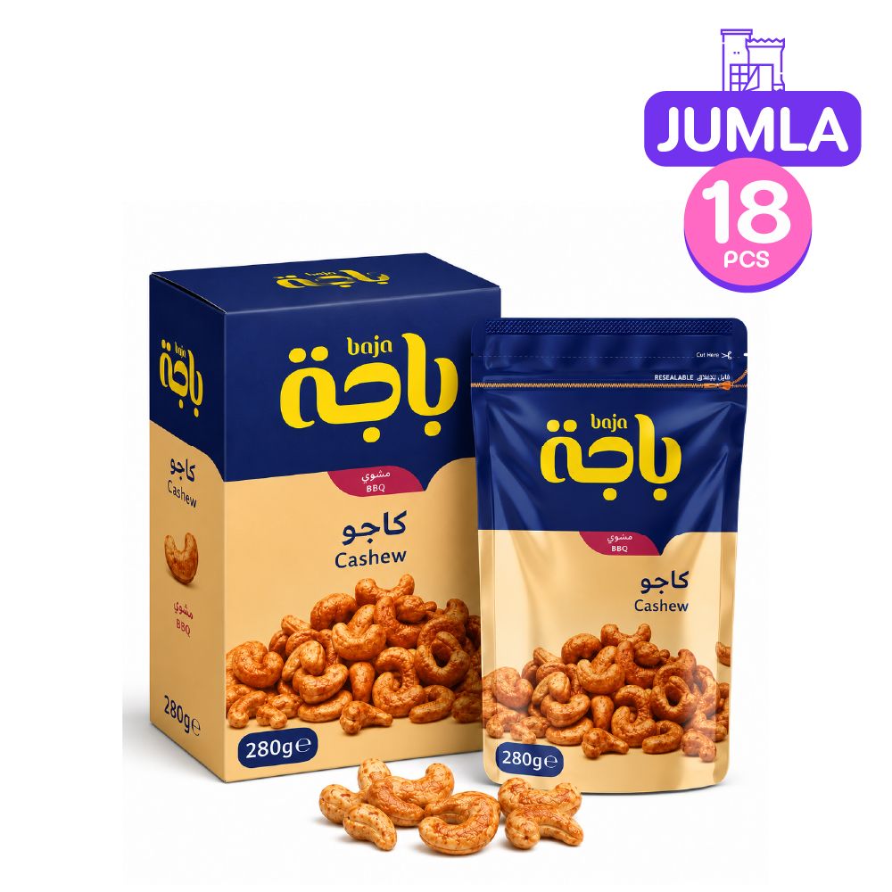 baja Cashew BBQ 280g x18