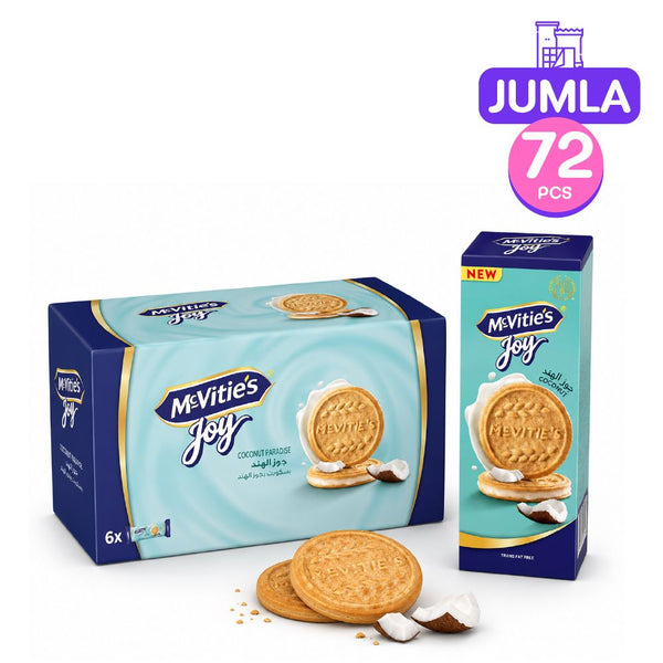 McVities Thins Sandwich coconut 112.5g x72