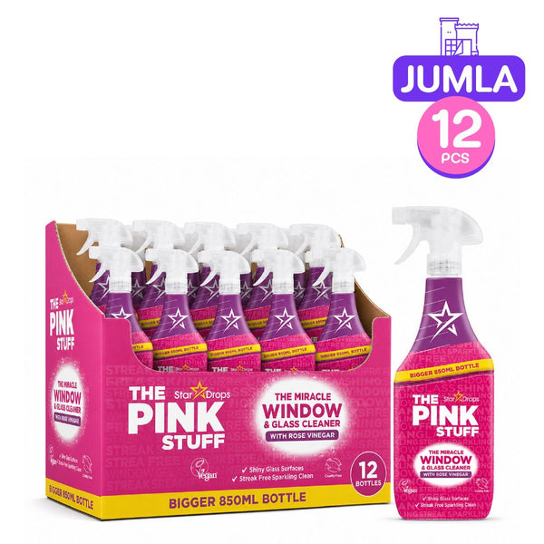 The Pink Stuff Window Clean 850ML x12