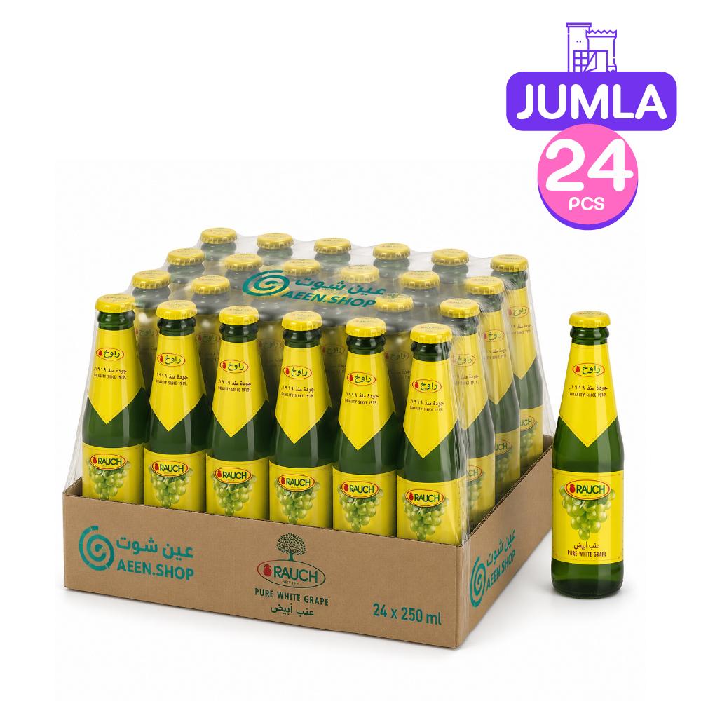 راوخ عصير العنب الأبيض 250 مل × 24 (جملة)