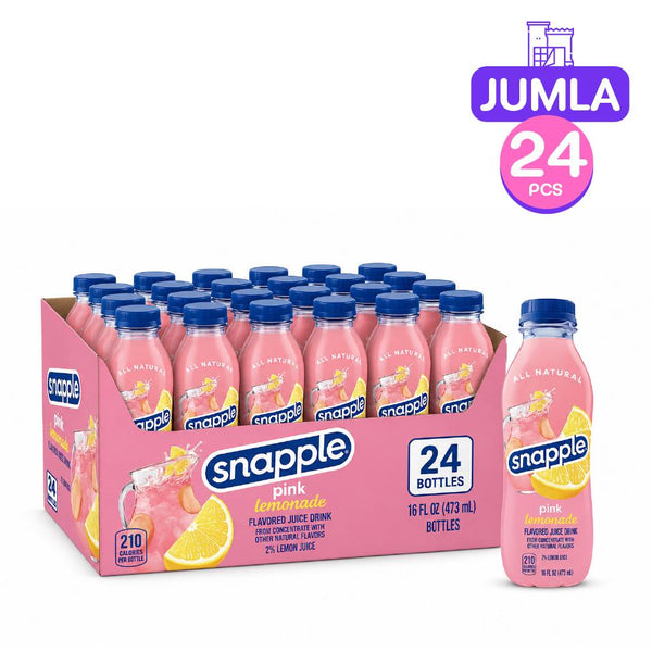 Snapple Lemonade Pink 473 Ml x24