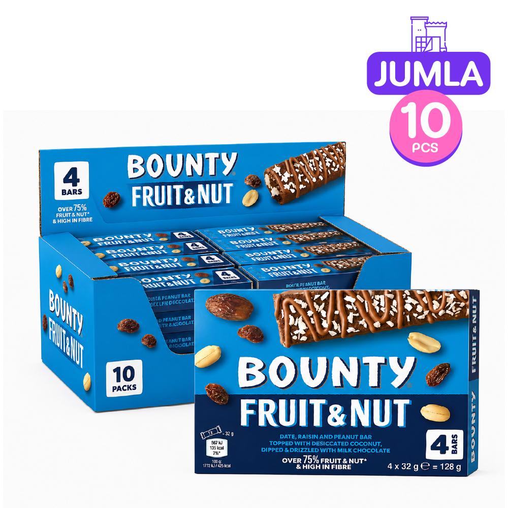 Bounty Triple Treat Bars 128G x10