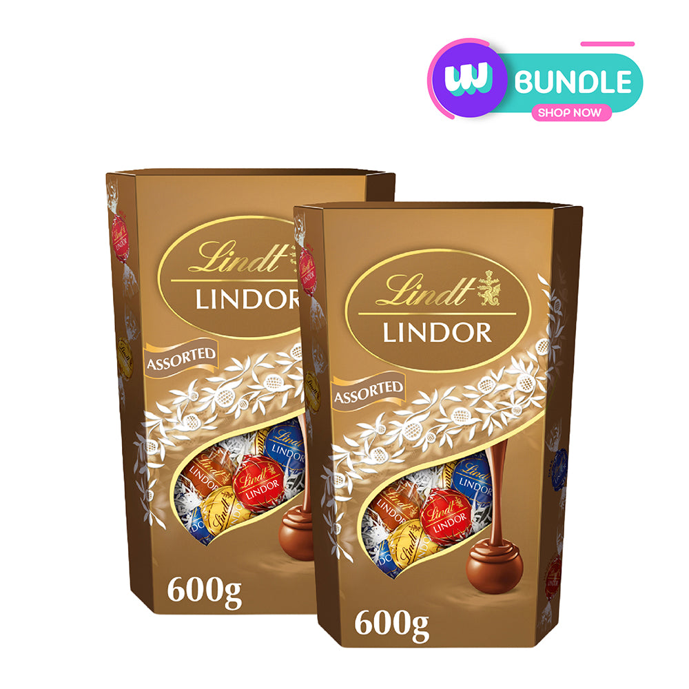 Lindt Lindor Assorted 600g x2
