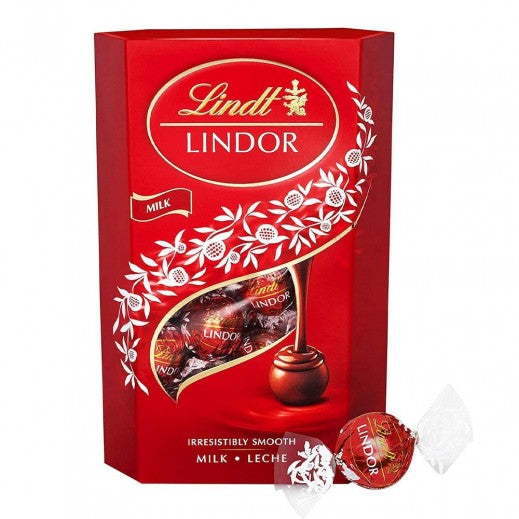 Lindt Lindor Cornet Milk Chocolates Box 137g