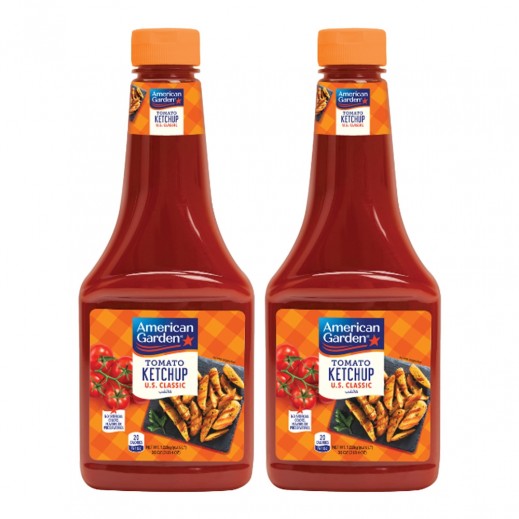 American Garden Ketchup 24oz x2