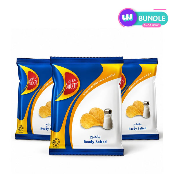 Suroor Chips Salt 14G x3