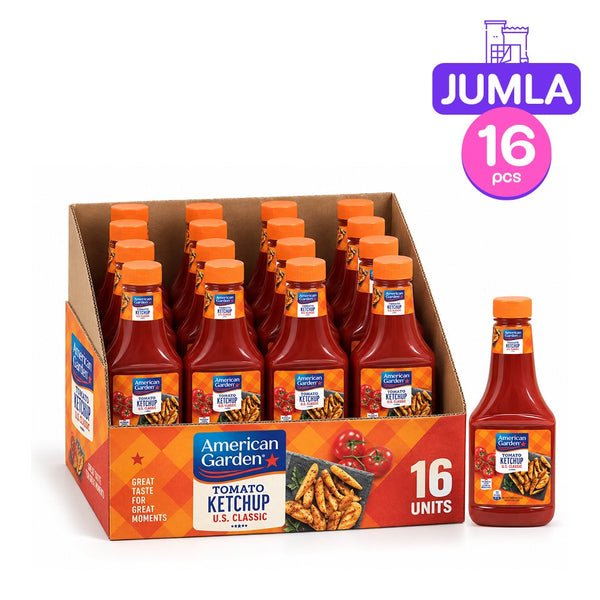 American Garden Ketchup 24oz x16