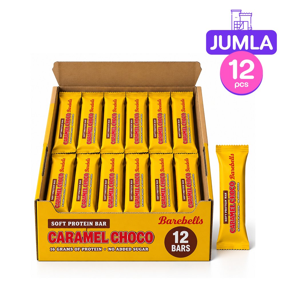 Barebells Protein bar - Caramel Choco 55g x12